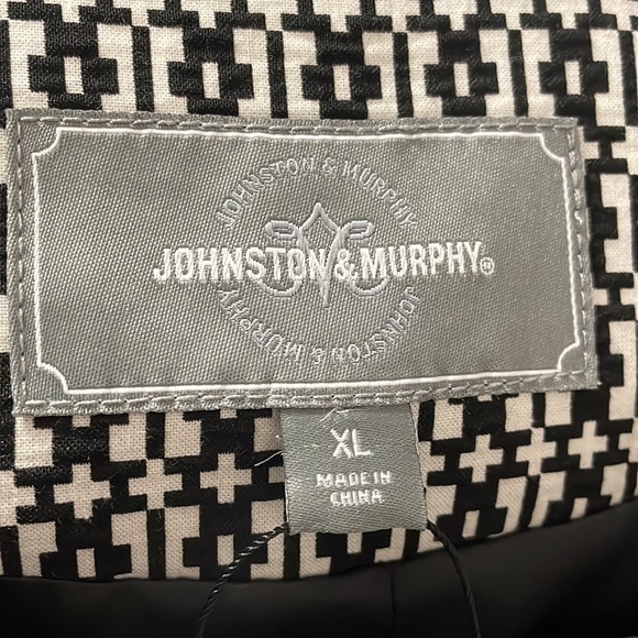 Johnston & Murphy Long Houndstooth Blazer XL - Picture 1 of 10
